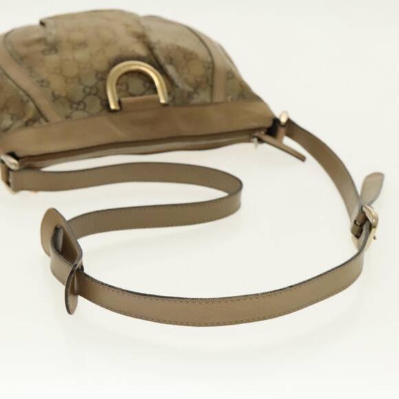 GUCCI GG Crystal Shoulder Bag Gold Tone Gold - Picture 7 of 12